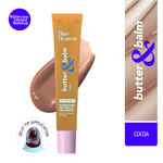 Buy Blue Heaven Butter & Balm | Tinted Lip Balm with spf 20 PA++ Infused with Cupuacu Butter & Peptide Smoothing & Mmoisturizing | UVA/UVB Rays Protection | 15 gm | Cocoa - Purplle