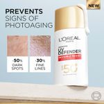 Buy L'Oreal Paris UV DEFENDER INVISIBLE RESIST DAILY SUNSCREEN SPF50+ PA++++ 30 ml | Lightweight, Waterproof, Sweatproof & Protects from Pollution & Dust - Purplle