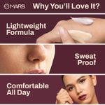Buy MARS SPF30 PA++++ Zero Blend Weightless Liquid Foundation for Makeup ( 30 ml ) (03-CASHEW DELIGHT) | Lightweight & Long-Lasting | Matte Finish | Buildable Coverage | Sweat-Proof | Hydrating Formula - Purplle