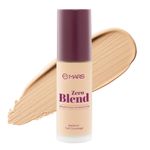 Buy MARS Zero Blend Weightless Foundation for Makeup (30 ml) (05-BISCOTTI BLISS) | Lightweight & Long-Lasting | Matte Finish | Buildable Coverage | Sweat-Proof | Hydrating Formula - Purplle