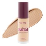 Buy MARS Zero Blend Weightless Foundation for Makeup (30 ml) (07-CARAMEL GLOW) | Lightweight & Long-Lasting | Matte Finish | Buildable Coverage | Sweat-Proof | Hydrating Formula - Purplle