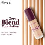 Buy MARS SPF30 PA++++ Zero Blend Weightless Liquid Foundation for Makeup ( 30 ml ) (07-CARAMEL GLOW) | Lightweight & Long-Lasting | Matte Finish | Buildable Coverage | Sweat-Proof | Hydrating Formula - Purplle