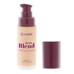 Buy MARS Zero Blend Weightless Foundation for Makeup (30 ml) (07-CARAMEL GLOW) | Lightweight & Long-Lasting | Matte Finish | Buildable Coverage | Sweat-Proof | Hydrating Formula - Purplle