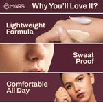 Buy MARS Zero Blend Weightless Foundation for Makeup (30 ml) (08-HONEY HECTAR) | Lightweight & Long-Lasting | Matte Finish | Buildable Coverage | Sweat-Proof | Hydrating Formula - Purplle