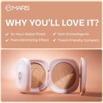 Buy MARS Zero Oil Gel Compact with an Applicator (10 gm) (04-MEDIUM BEIGE) | Non-Comedogenic | Oil Control | Long-Lasting | Matte Finish | Light-Weight | Minimize Pores | Travel Friendly - Purplle