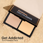 Buy Swiss Beauty Select High On Cover Powder Foundation with Sponge | Waterproof & Oil Controlling|16-Hour Wear-4 Neutral Buff 5.5 gm - Purplle