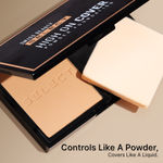 Buy Swiss Beauty Select High On Cover Powder Foundation with Sponge | Waterproof & Oil Controlling|16-Hour Wear-4 Neutral Buff 5.5 gm - Purplle
