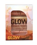 Buy Half N Half Glow Baked Highlighter Powder, Sunset Aura 02 (8 gm) - Purplle