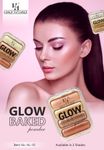 Buy Half N Half Glow Baked Highlighter Powder, Sunset Aura 02 (8 gm) - Purplle