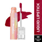 Buy Swiss Beauty Select Turn on Glaze Liquid Lipstick| Vinyl- Like-Shine | Infused with Vitamin E and Argon Oil |08 Precious Pink 3 ml - Purplle