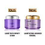Buy Lakme Retinol Advanced Renewal Day Creme Pro-Retinol Peptide Complex + UV Filters & SPF 15 PA++ 50 GM | Reduces wrinkles and fine lines | Provides Radiant Glow | For All Skin Types - Purplle