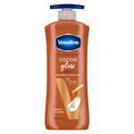 Buy Vaseline Cocoa Glow Serum In Lotion, 600 ml | 100% Pure Cocoa & Shea Butter for Glowing & Soft Skin - Purplle