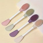 Buy Trendzie Skin Care Silicone 2 in 1 Face Mask Applicator & Facial Cleansing Massager (Assorted Color) 1 pc - Purplle