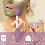 Buy Trendzie Skin Care Silicone 2 in 1 Face Mask Applicator & Facial Cleansing Massager (Assorted Color) 1 pc - Purplle