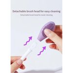 Buy Trendzie Skin Care Silicone 2 in 1 Face Mask Applicator & Facial Cleansing Massager (Assorted Color) 1 pc - Purplle