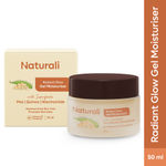 Buy Naturali Radiant Glow Gel Moisturiser with Superfoods Pea, Quinoa & Niacinamide | Promotes Skin Glow 50 ml - Purplle