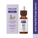Buy Naturali Anti-Hairfall Scalp Serum With Rosemary, Ginseng & Redensyl Boosts Hair Growth 30 ml - Purplle