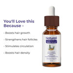 Buy Naturali Anti-Hairfall Scalp Serum With Rosemary, Ginseng & Redensyl Boosts Hair Growth 30 ml - Purplle