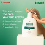 Buy Elovera Body Wash for Dry Skin - Contains 5% Colloidal Oatmeal, Vitamin E, and Squalene, helps in exfoliating the skin | Intense moisturising formula | Hydrates and makes the skin soft and healthy | Skin Friendly pH | Mild Fragrance | 250 ml - Purplle