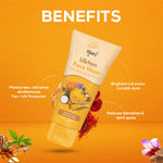 Buy Kisra Tan Removal & Brightens Skin Ubtan Face Wash Duo | Infused with Turmeric, Sandalwood, Chickpea Flour and Rose Water | For Glowing & Rejuvenated Skin 50gm (Pack of 2) - Purplle