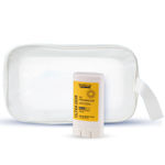 Buy DERMDOC by Purplle Mini Sunscreen Travel Duo (Combo of 2) | 1% Hyaluronic Acid Mini Sunscreen Stick (13 gm) | | Multi Utility Pouch (50 gm) - Purplle