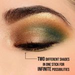 Buy Insight Cosmetics Duo Eyeshadow Stick - Charcoal Charm & Blush 2 gm - Purplle