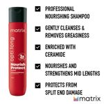 Buy Matrix Opti Long Nourish Protect Nourishing Shampoo Ceramide + Opti Long Professional Conditioner (350ml + 98 gm)|For Healthy, Long Hair - Purplle