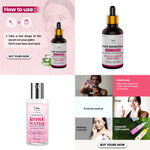 Buy Combo of 2- Rose Water 100ml & Pore Minimizing Face Serum 15ml - Purplle