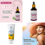 Buy Combo of 2- SPF Cream 50 gm & Pore Minimizing Face Serum 15ml - Purplle