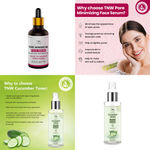 Buy Combo of 2- Cucumber Toner 100ml & Pore Minimizing Face Serum 15ml - Purplle