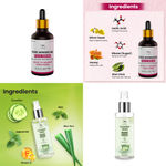 Buy Combo of 2- Cucumber Toner 100ml & Pore Minimizing Face Serum 15ml - Purplle