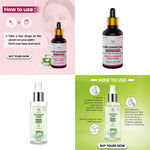 Buy Combo of 2- Cucumber Toner 100ml & Pore Minimizing Face Serum 15ml - Purplle