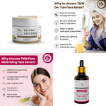 Buy Combo of 2- De Tan Pack (Ready To Use) 50gm & Pore Minimizing Face Serum 15ml - Purplle