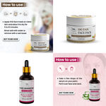 Buy Combo of 2- De Tan Pack (Ready To Use) 50gm & Pore Minimizing Face Serum 15ml - Purplle