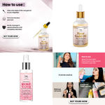 Buy Combo of 2- Rose Gold Oil 15ml & Rose Water Spray Bottle 200ml - Purplle