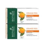 Buy Biotique Orange Peel Renewing Bathing Bar 150g pack of 2 - Purplle