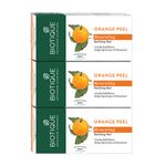 Buy Biotique Orange Peel Renewing Bathing Bar 150g pack of 3 - Purplle