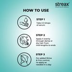 Buy Streax Professional Vitariche Gloss Hair Serum For Women| With Vitamin E & Macadamia Oil | For All Hair Types| 115 ml, Pack of 3 - Purplle