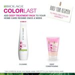 Buy Biolage Colorlast Color Protecting Shampoo + Combo of COLORLAST Deep Treatment Pack for Colored Hair (400 ml + 100 ml) - Purplle