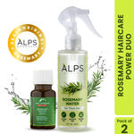Buy Alps Goodness Rosemary Haircare Power Duo with Rosemary Water (200 ml) & Rosemary Essential Oil (10 ml) - Purplle