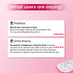 Buy Alps Goodness Dragon Fruit Brightening Facial Kit Twin Pack (34 gm X 2)| Glowing & Hydrated Skin | At Home Facial - Purplle