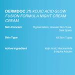 Buy Alps Goodness X DERMDOC Korean Glass Skincare Duo with Fermented Rice Water Spray & 2% Kojic acid glow fusion formula night cream - Combo of 2 - Purplle