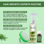 Buy Alps Goodness Hair Growth Essentials Duo with Rosemary Water Spray (100 ml) & Scalp Massager| Hair Growth Expert | Thick-Long Hair | Scalp Health - Purplle