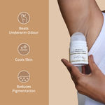 Buy Carmesi Natural Deodorant Roll-on for Women Pack of 3 | 95% Natural + 5% Essential Ingredients | For Fresh Underarms All Day | No Aluminium | No Triclosan | 150 ml - Purplle