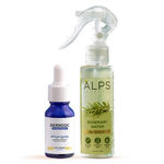 Buy DERMDOC by Purplle 10% Niacinamide Face Serum (30 ml) + Alps Goodness Rosemary Water Spray (200 ml) - Purplle
