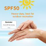 Buy Good Vibes Wide Spectrum Protection Sunscreen with SPF 50: Shield Your Skin from Harmful UV Rays (Pack of 2) (50 gm each) - Purplle