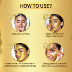 Buy Good Vibes New & Improved Gold Brightening Peel Off Mask with Instant Brightening, Instant Firming and Natural Botox Effect (Pack of 2) - Purplle
