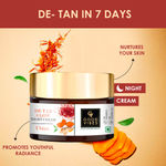 Buy Good Vibes De-tan Ubtan Light Day Cream (50 gm) & Night Cream Combo (50 gm) | Lightweight hydration and deep nourishment in one set, Say goodbye to tan - Purplle