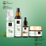 Buy Good Vibes Acne Control Tea Tree Combo (Foaming Facewash(150ml), Toner(120ml), Serum(10ml), Gel creme(50g)) - Purplle