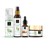 Buy Good Vibes Acne Control Tea Tree Combo (Foaming Facewash(150ml), Toner(120ml), Serum(10ml), Gel creme(50g)) - Purplle
